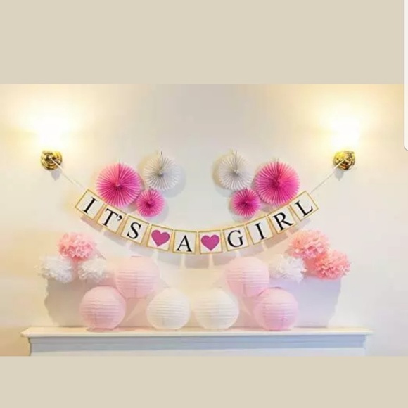 Other - Baby Shower Decorations for Baby Girl 20 Piece Set